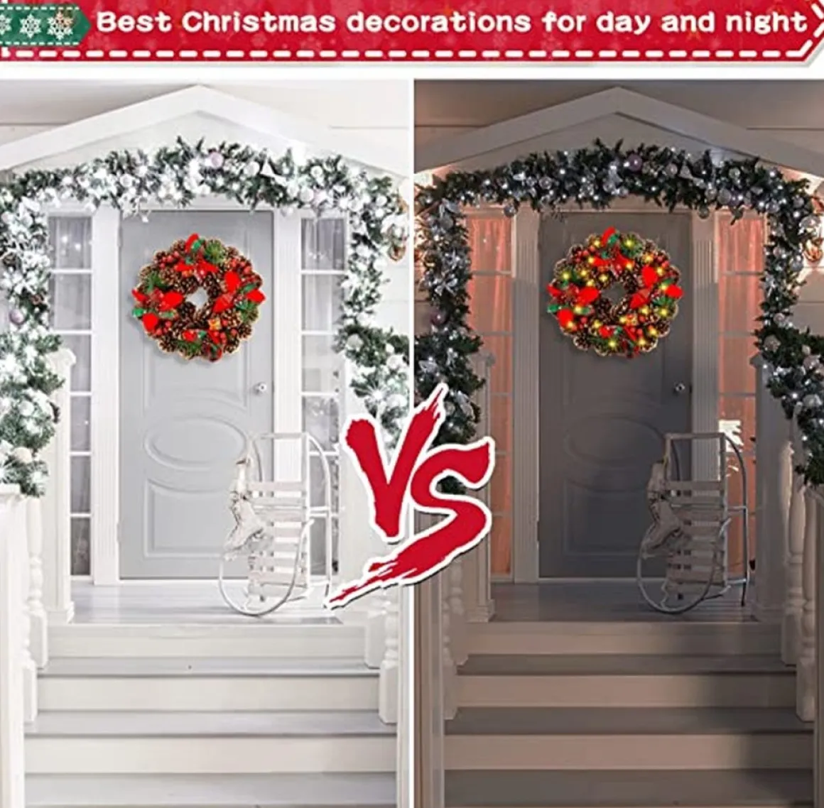 * Kerstkrans - Christmas Decoration Cheap