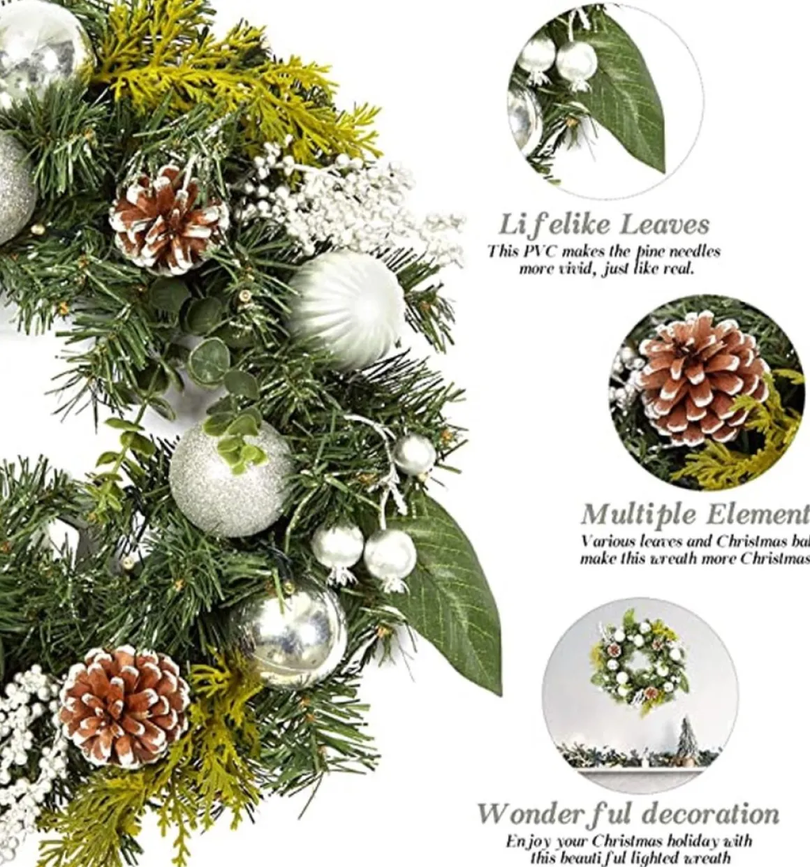 * Kerstkrans - Christmas Decoration Flash Sale