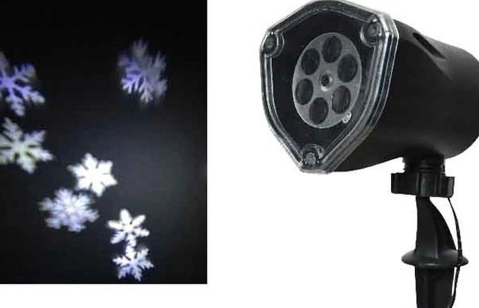 Merkloos Kerstlasers^Kerst Sneeuwvlokken Projector Voor Buiten - Kerst Tuindecoraties