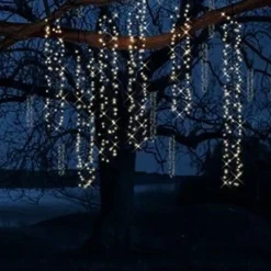 Lumineo Lichtgordijnen^Kerstverlichting Cascade 480 Led