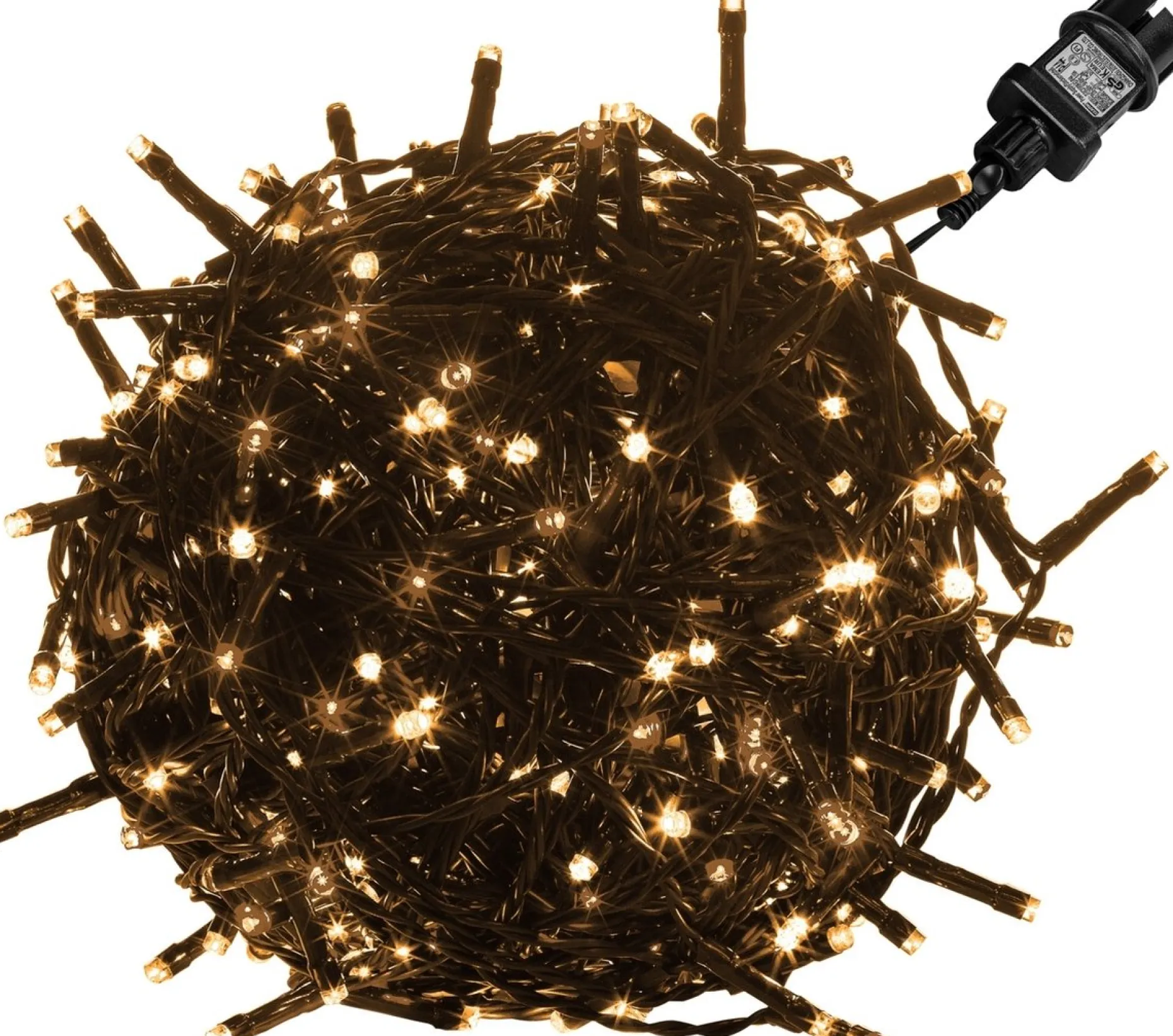 Trend24 Kerstlichtsnoeren^Kerstverlichting - Sfeerverlichting - Kerstverlichting Buiten - Kerstverlichting Binnen - Kerstversiering - Feestverlichting - Lichtsnoer - Lichtsnoer Buiten - Voor Binnen En Buiten - 5 M - Warm Wit