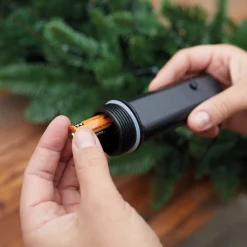 Decoris Kerstlichtsnoeren^Kerstverlichting Twinkle Op Batterij Warm Wit Buiten 96 Lampjes - Boomverlichting