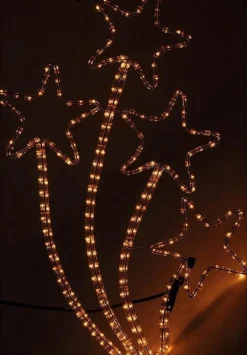 Ways Verlichte Kerstfiguren^Kerstverlichting - Vallende Sterren - 4 Stuks - 216 Led's