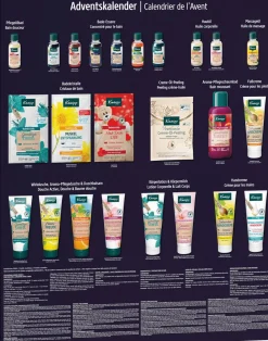 Kneipp Adventskalenders^ Adventskalender 2023 "24 Zorgmomenten"
