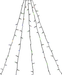 Konst Smide Konstsmide Christmas Tree Lightset Led, Slinger, Polyvinyl Chloride (Pvc), Groen, Multi, 1,8 M, Ip20 Cheap