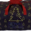 Royal Christmas Kerstspullen Opbergers^Kunstkerstboom Opbergtas Deluxe - Kleur Blauw - © - Lengte 120 Cm X Breedte 43 Cm - Met Handige Ritssluiting En Handvaten