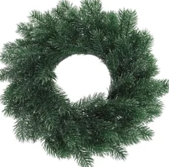 Merkloos Kunst Kerstkrans Blauwgroen 35 Cm Hot