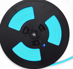 ABC-Led Lichtslangen^Led Neon - Ijsblauw - 6X12Mm - 120 Led/M - 12V - 5 Meter