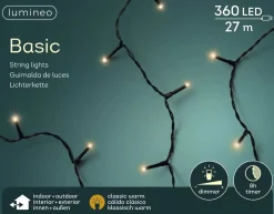 Lumineo Kerstlichtsnoeren^Led-Verlichting Basic Lights Buiten 360L