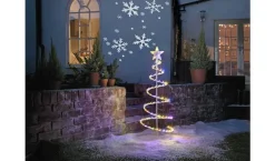 Argos Kerstlasers^Lichtprojector | Home Sneeuwvlokprojector Voor Binnen En Buiten - Wit