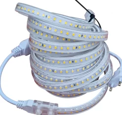 Aigostar Lichtslangen^Lichtslang Plat 3000K - 10 Meter | 230V Ac - 120 Led's/M | Sproeidicht Ip65
