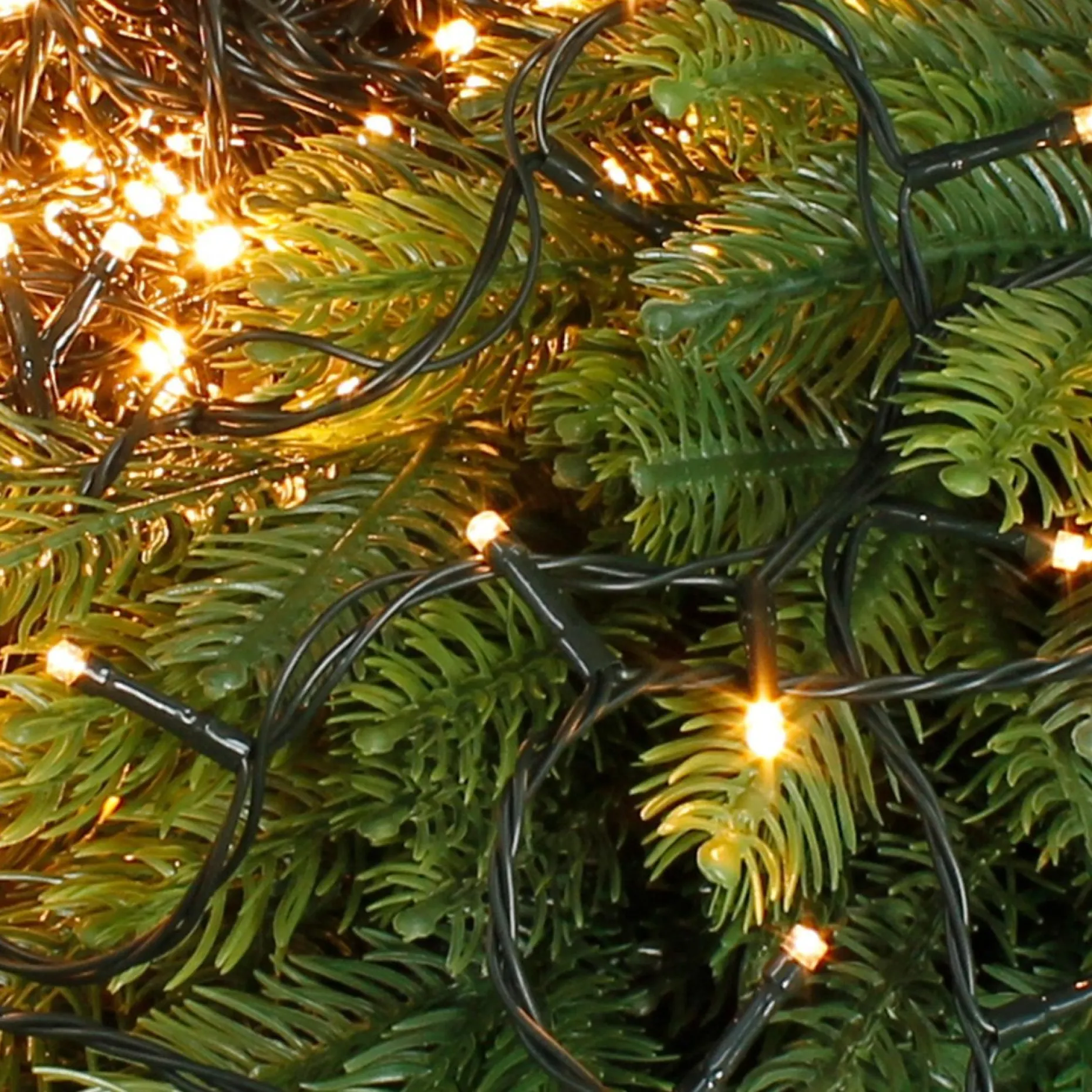 Merkloos Kerstboomverlichting^54 Meter Ledverlichting / Ledsnoer Met 720 Led's Warm/Wit | Voor Binnen En Buiten