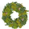 Merkloos Mix Krans - 45Cm - Kerstkrans - Vers Kerstgroen New