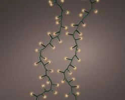 Lumineo Kerstlichtsnoeren^16M Led Compact Kerstverlichting - Steady - 750 Lampjes - Goud - Dimbaar