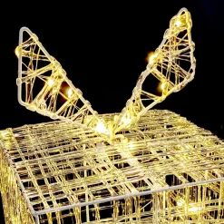Nampook Verlichte Kerstfiguren^ Kerstverlichting Geschenkdoos - 30 Led - 15Cm Hoog