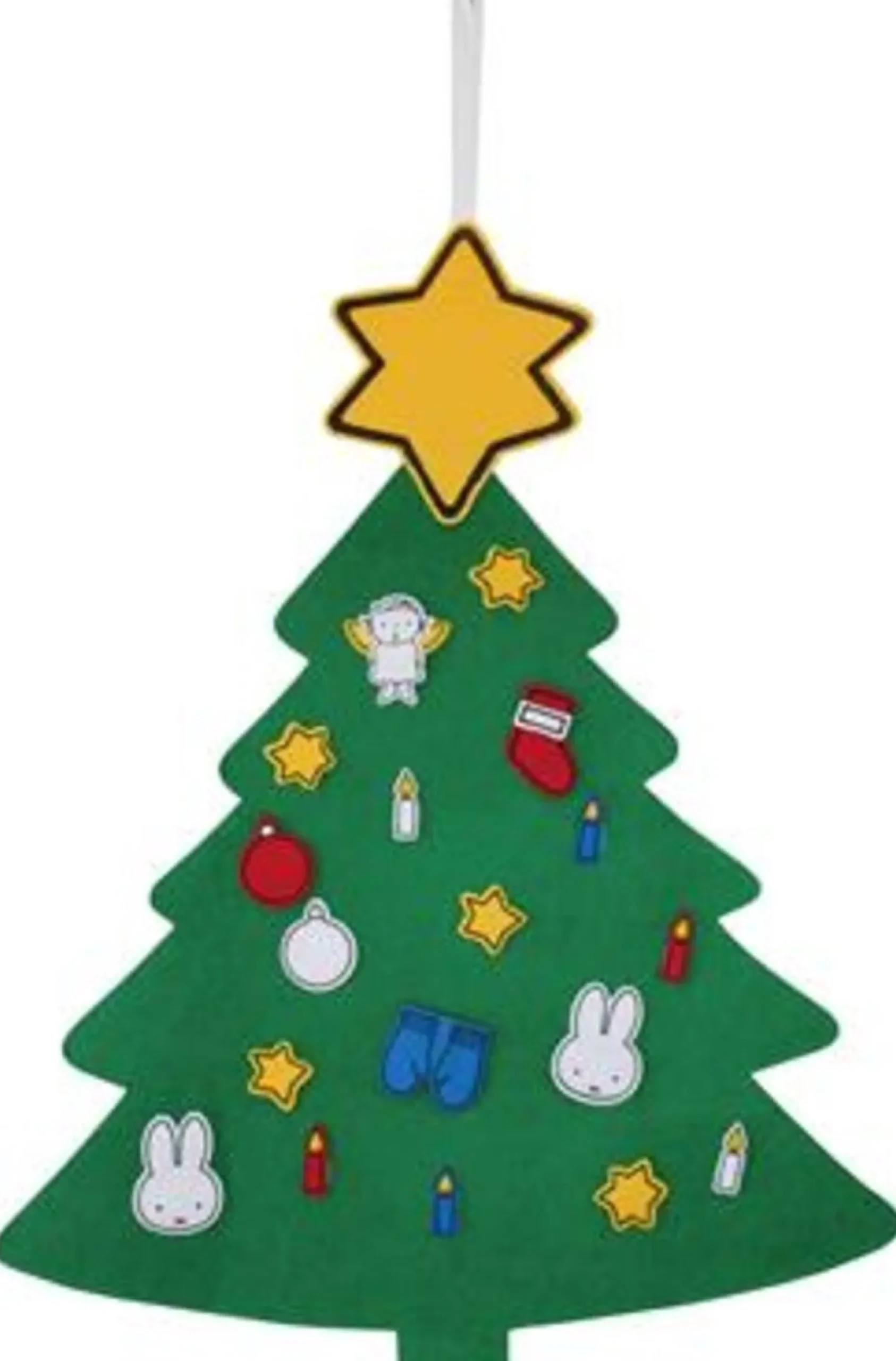 Bambolino Adventskalenders^Nijntje Kerstboom Vilt, In Bewaarkoffer Afmeting 75X100 Cm 20-Delig, Home Deco Kerst - Toys