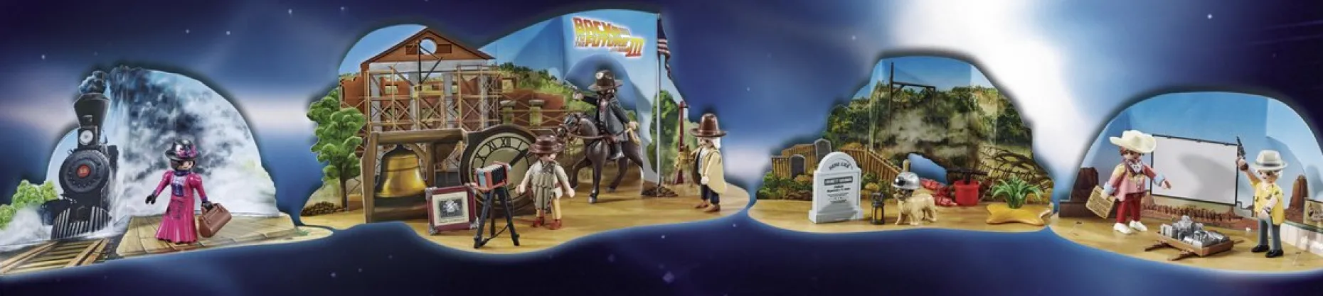 PLAYMOBIL Adventskalenders^ Christmas Adventskalender "Back To The Future Deel Iii" - 70576