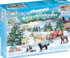 PLAYMOBIL Adventskalenders^ Horses Of Waterfall Adventskalender 2023 Kerst Sleerit - 71345