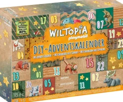 PLAYMOBIL Adventskalenders^ Wiltopia Doe-Het-Zelf Adventskalender 2023 Dierenwereldreis - 71006