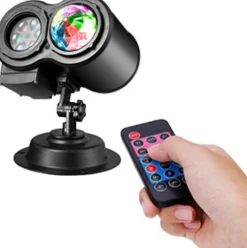 Merkloos Kerstlasers^Quevo Kerst Projector - Kerstversiering Buiten - Kerst Projector Binnen - Kerst Projector Buiten - Black Friday - Spotgoedkope Prijs