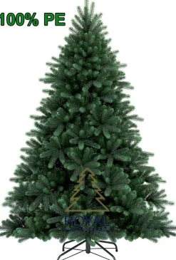 Royal Christmas Kunstkerstbomen^ - Kunstkerstboom - Hawaii Nordmann Deluxe 100% Pe - 210 Cm - Groen 1823 Takken
