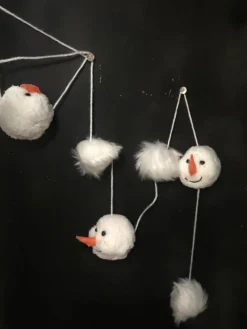 Christmas House Sneeuwman Guirlande Slinger 1.4Cm Met Sneeuwvlokken En Sneeuwmannen Online