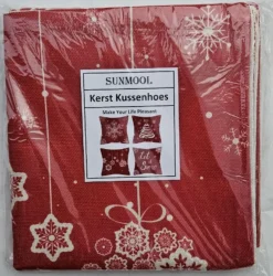 SUNMOOL Kerst Kussenhoes - Kussenhoes - Pillow Cover - 45 X 45Cm 4Stuks Type G Sale
