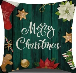 SUNMOOL Kerst Kussenhoes - Kussenhoes - Pillow Cover - 45 X 45Cm 4Stuks Online