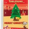 Toblerone Adventskalenders^ Adventskalender - Adventkalender 2022 - 24 Overheerlijke Chocolaatjes - Verschillende Smaken Chocolade - Het Perfecte Kerstcadeau - "Fijne Feestdagen"