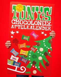 Tonyu0027s Chocolonely Adventskalenders^Tony's Chocolonely Mega Kerst Adventskalender Chocolade 2023 - Grote Aftelkalender - Kerst Cadeau - Sint Kado - 10 Verschillende Smaken Tiny Tony's In Een Kerstkalender - Fairtrade Belgische Chocolade