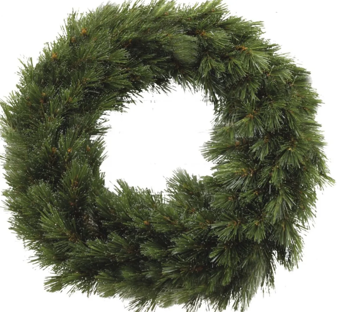 Triumph Tree Forest Frosted Kerstkrans - O60 Cm - Groen Flash Sale