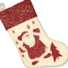 Unique Living | Sock Riga L45 Cm Santa Hot