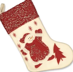 Unique Living | Sock Riga L45 Cm Snowman Shop