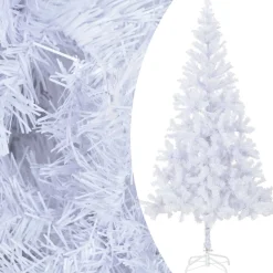 VidaLife Kunstkerstbomen^ Kunstkerstboom Met Led's En Kerstballen 910 Takken 210 Cm