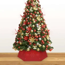 vidaXL Kerstboomstandaarden^ Kerstboomrok O68X25 Cm