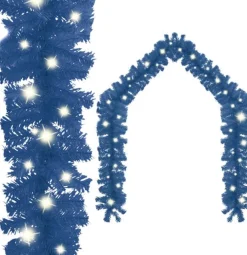 vidaXL Kerstslinger Met Led-Lampjes 5 M Blauw Best