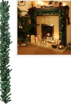 Merkloos 2X Kerst Guirlande Groen 270 Cm Best Sale